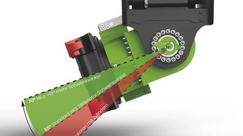 Darf es etwas mehr sein? 30° mehr Schwenkwinkel für maximale Bewegungsfreiheit 