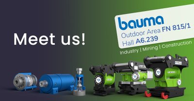 Meet us @ bauma 2025 in Munich